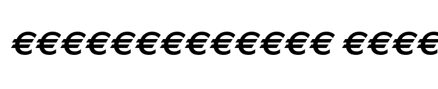 EuroSans-Bold Italic