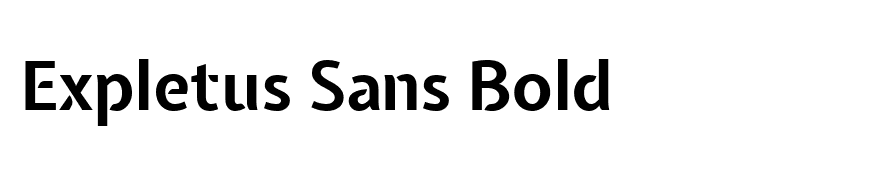 Expletus Sans Bold