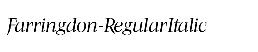 Farringdon-RegularItalic