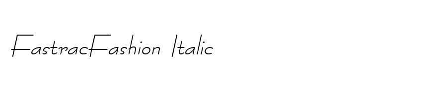 FastracFashion Italic