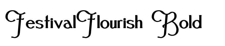 FestivalFlourish Bold