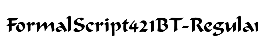 FormalScript421BT-Regular