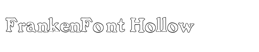 FrankenFont Hollow