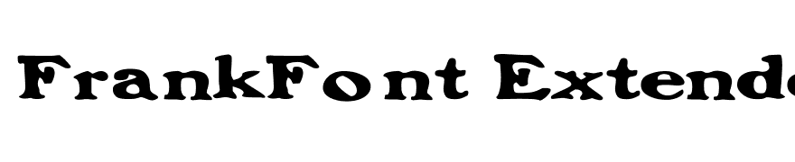 FrankFont Extended