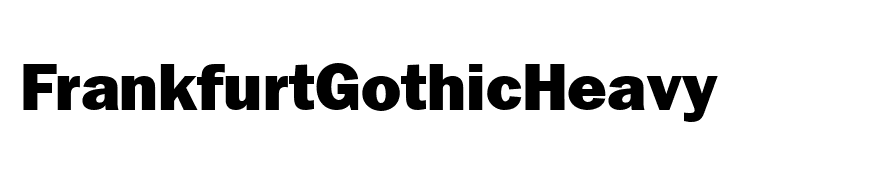 FrankfurtGothicHeavy