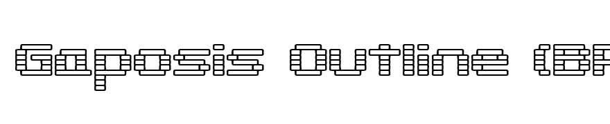 Gaposis Outline (BRK)