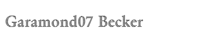 Garamond07 Becker