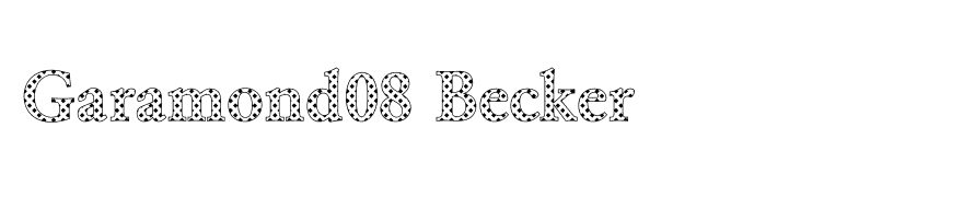 Garamond08 Becker