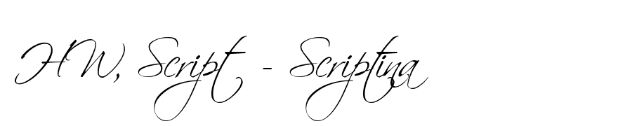 HW, Script - Scriptina