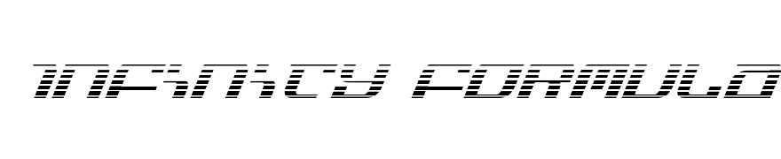 Infinity Formula Gradient Italic