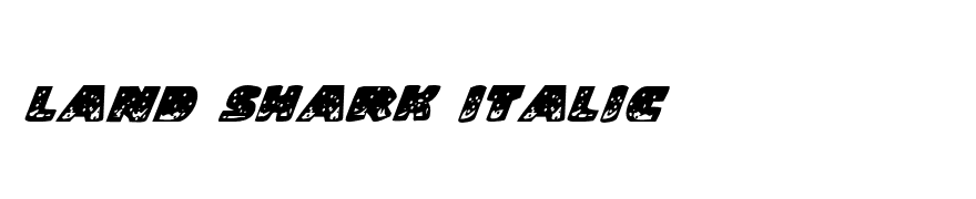 Land Shark Italic