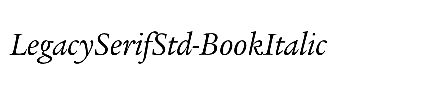 LegacySerifStd-BookItalic