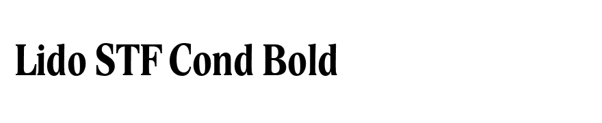 Lido STF Cond Bold