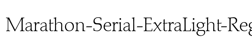 Marathon-Serial-ExtraLight-Regular