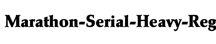 Marathon-Serial-Heavy-Regular