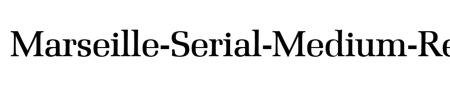 Marseille-Serial-Medium-Regular