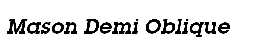 Mason Demi Oblique