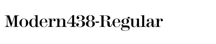 Modern438-Regular