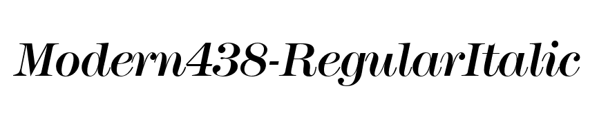 Modern438-RegularItalic