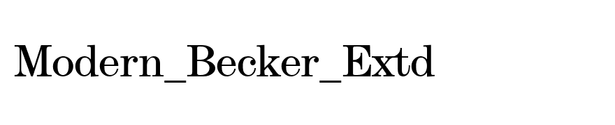 Modern_Becker_Extd