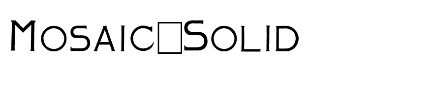 Mosaic_Solid