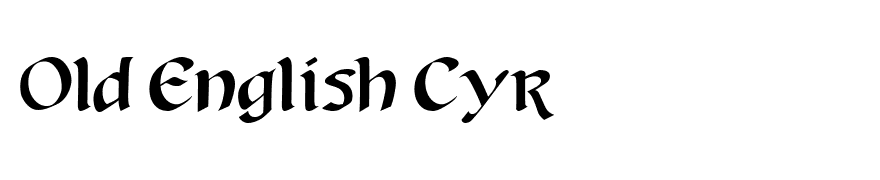 Old English Cyr