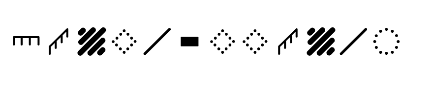 Orienteering Control Description Symbols