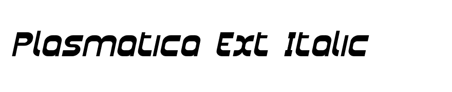 Plasmatica Ext Italic