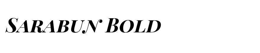 Playfair Display SC Bold Italic