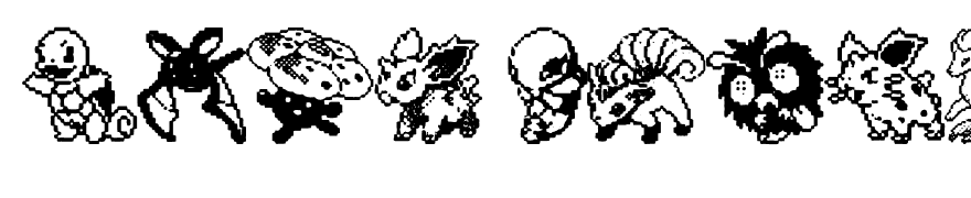 Pokemon pixels 1