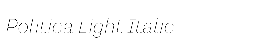 PrefaceThin Italic