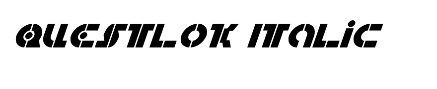 Questlok Italic