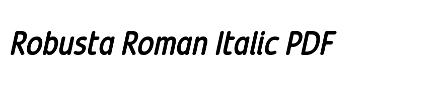 Revalo ModernBold Italic