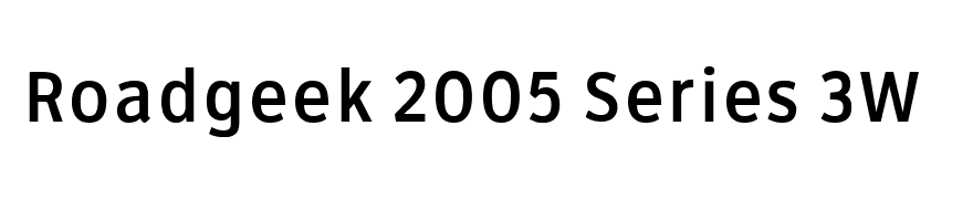 Roadgeek 2005 Series 3W