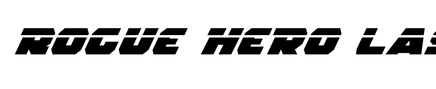 Rogue Hero Laser Extended Italic