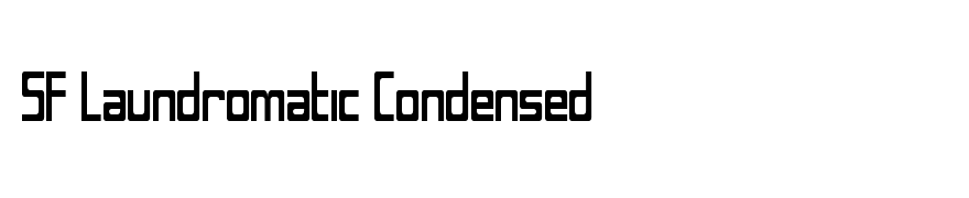 SF Laundromatic Condensed