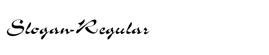 Slogan-Regular