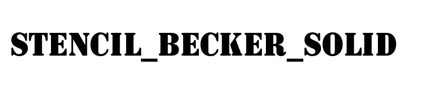 Stencil_Becker_Solid