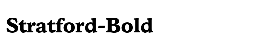 Stratford-Bold