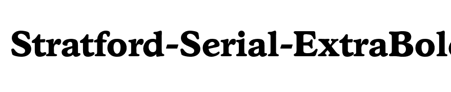 Stratford-Serial-ExtraBold-Regular