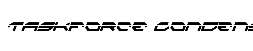 Taskforce Condensed Laser Italic