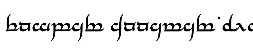 Tengwar Annatar Bold