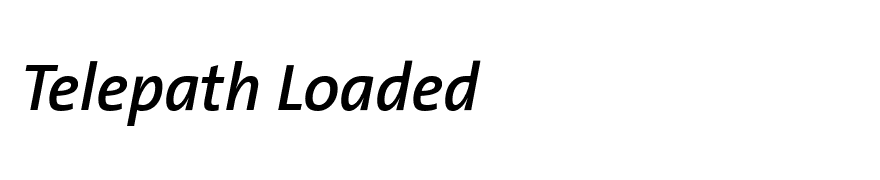 TheSans SemiBold Italic