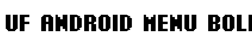 UF Android Menu Bold