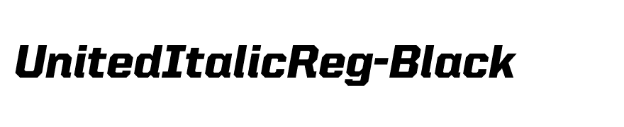 UnitedItalicReg-Black